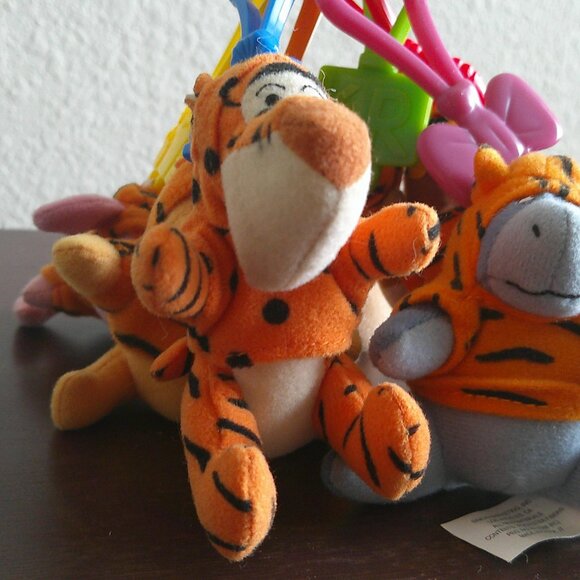 Disney The Tigger Movie McDonald’s Plush Keychain Lot Vintage - Winnie the Pooh - Picture 3 of 9